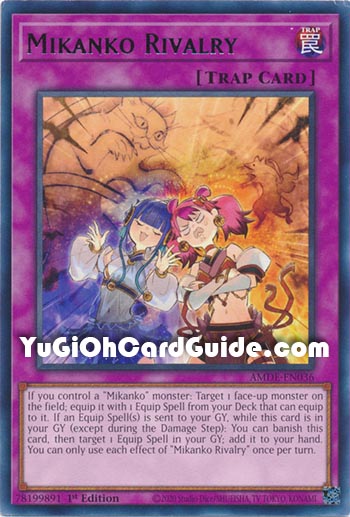 Yu-Gi-Oh Card: Mikanko Rivalry