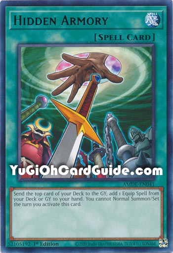 Yu-Gi-Oh Card: Hidden Armory