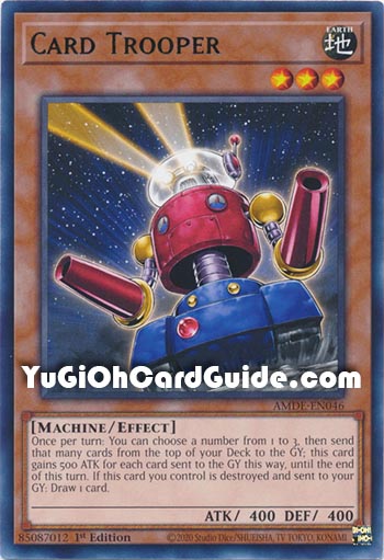 Yu-Gi-Oh Card: Card Trooper
