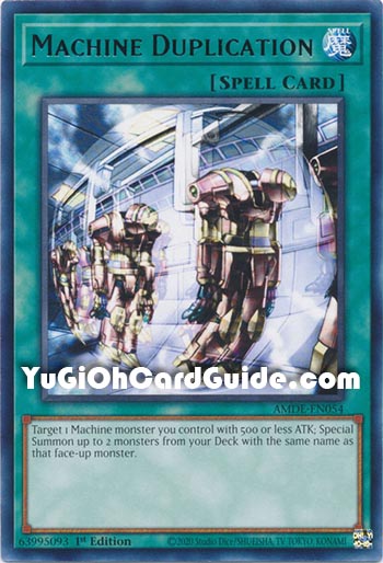 Yu-Gi-Oh Card: Machine Duplication