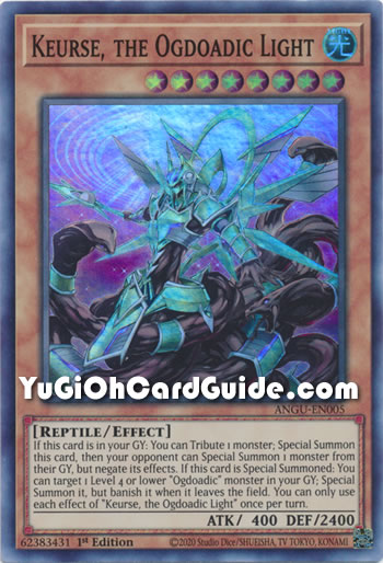 Yu-Gi-Oh Card: Keurse, the Ogdoadic Light