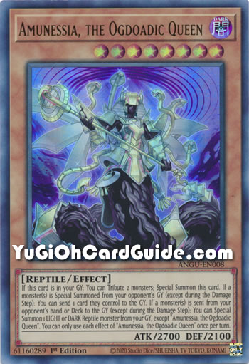 Yu-Gi-Oh Card: Amunessia, the Ogdoadic Queen