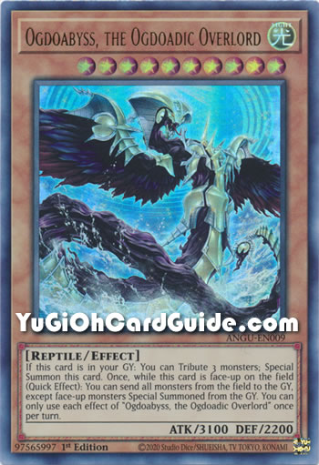 Yu-Gi-Oh Card: Ogdoabyss, the Ogdoadic Overlord