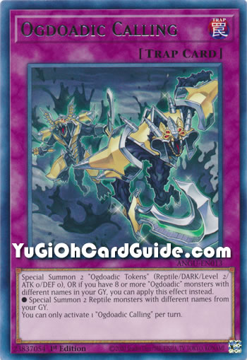 Yu-Gi-Oh Card: Ogdoadic Calling