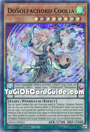 Yu-Gi-Oh Card: DoSolfachord Coolia