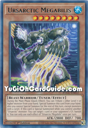 Yu-Gi-Oh Card: Ursarctic Megabilis