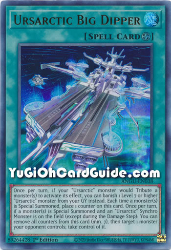 Yu-Gi-Oh Card: Ursarctic Big Dipper