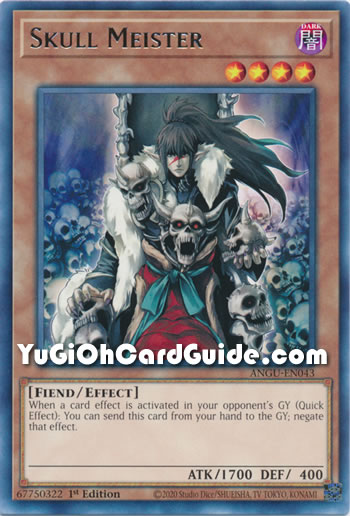 Yu-Gi-Oh Card: Skull Meister