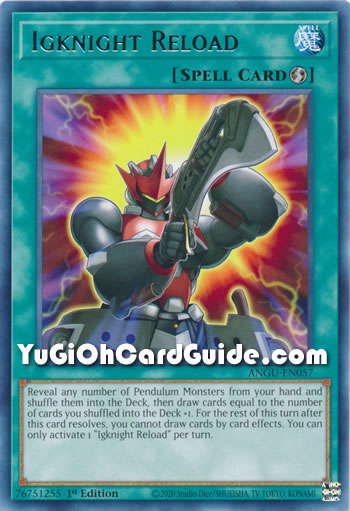 Yu-Gi-Oh Card: Igknight Reload