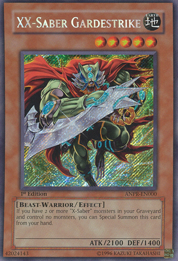 Yu-Gi-Oh Card: XX-Saber Gardestrike