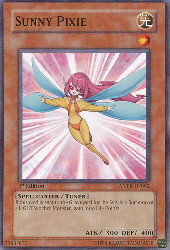 Yu-Gi-Oh Card: Sunny Pixie