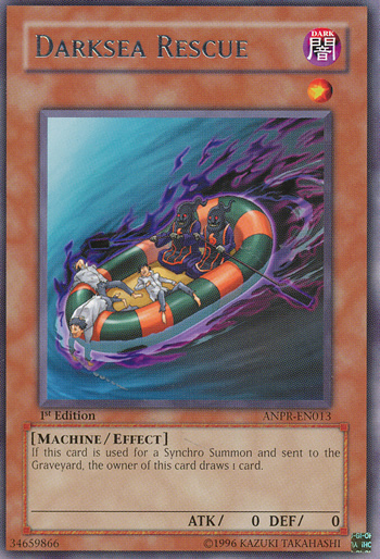 Yu-Gi-Oh Card: Darksea Rescue