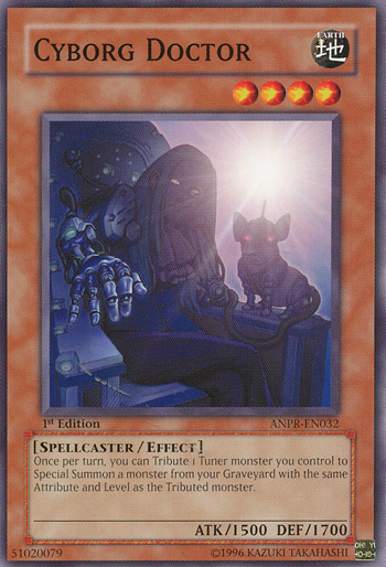 Yu-Gi-Oh Card: Cyborg Doctor