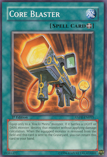 Yu-Gi-Oh Card: Core Blaster