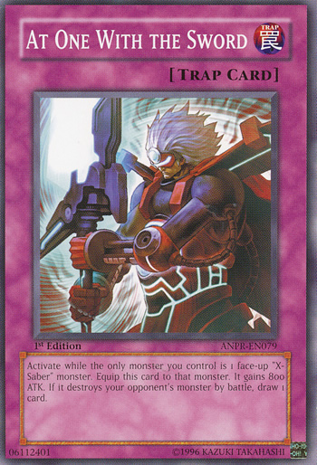 Yu-Gi-Oh Card: At One With the Sword