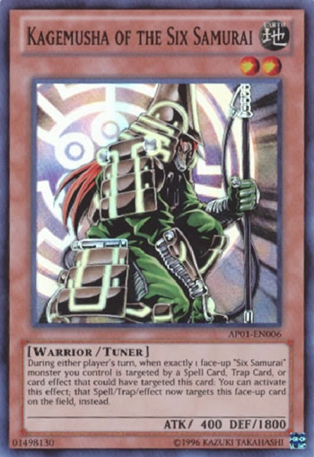 Yu-Gi-Oh Card: Kagemusha of the Six Samurai