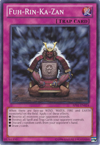Yu-Gi-Oh Card: Fuh-Rin-Ka-Zan