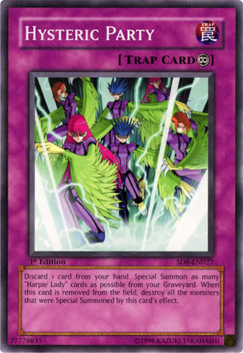 Yu-Gi-Oh Card: Hysteric Party
