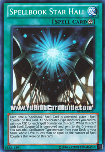 Yu-Gi-Oh Card: Spellbook Star Hall