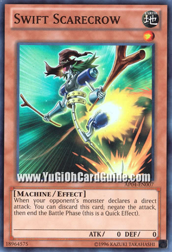 Yu-Gi-Oh! Swift Scarecrow Card - STBL-EN001 - Starstrike Blast 1st Edition Common
