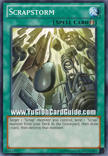 Yu-Gi-Oh Card: Scrapstorm