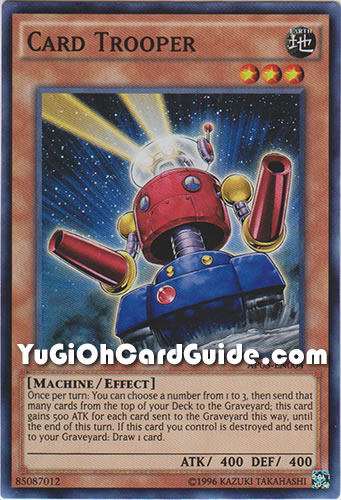 Yu-Gi-Oh Card: Card Trooper