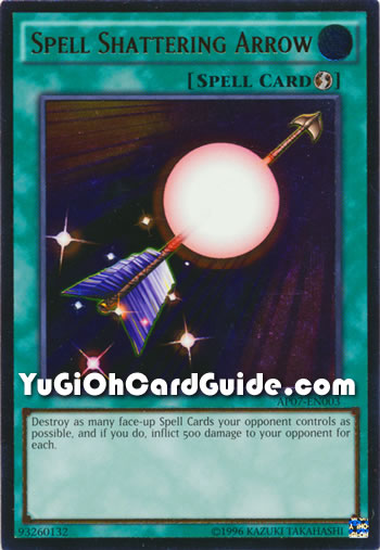 Yu-Gi-Oh Card: Spell Shattering Arrow