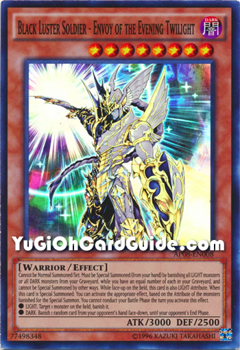 Yu-Gi-Oh! Black Luster Soldier - Envoy of the Evening Twilight