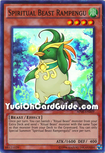 Yu-Gi-Oh Card: Spiritual Beast Rampengu