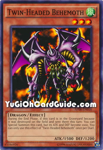 Yu-Gi-Oh Card: Twin-Headed Behemoth