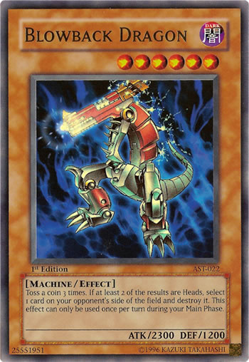 Yu-Gi-Oh Card: Blowback Dragon