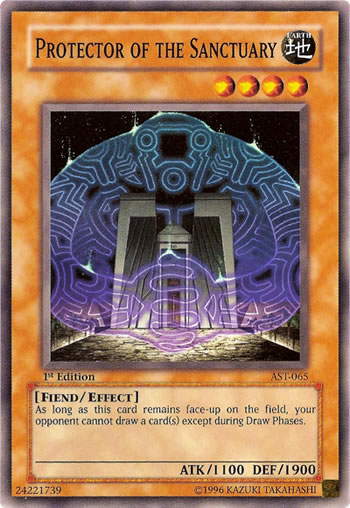 Yu-Gi-Oh Card: Protector of the Sanctuary