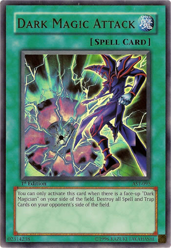 Yu-Gi-Oh Card: Dark Magic Attack