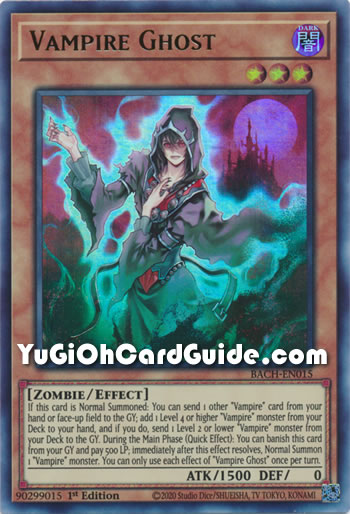 Yu-Gi-Oh Card: Vampire Ghost