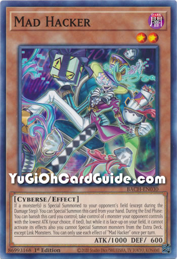Yu-Gi-Oh Card: Mad Hacker