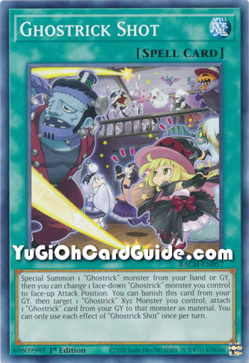 Yu-Gi-Oh Card: Ghostrick Shot