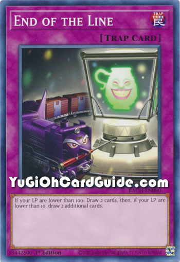 Yu-Gi-Oh Card: End of the Line
