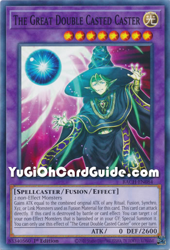 Yu-Gi-Oh Card: The Great Double Casted Caster