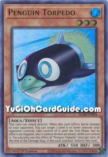 Yu-Gi-Oh Card: Penguin Torpedo