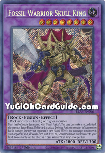 Yu-Gi-Oh! Fossil Warrior Skull King