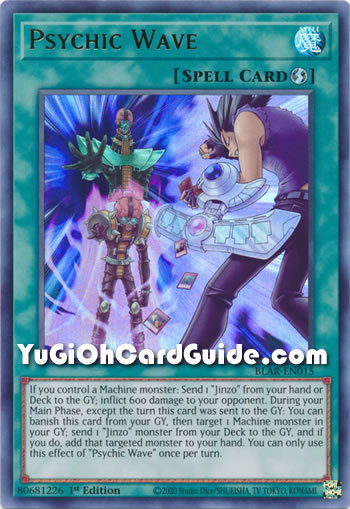 Yu-Gi-Oh Card: Psychic Wave