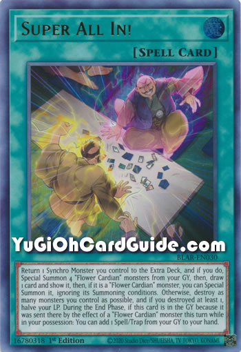 Yu-Gi-Oh Card: Super All In!