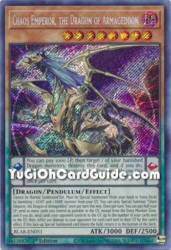 Yu-Gi-Oh! Chaos Emperor, the Dragon of Armageddon