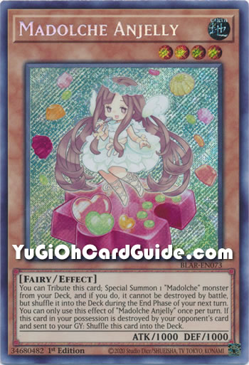 Yu-Gi-Oh Card: Madolche Anjelly