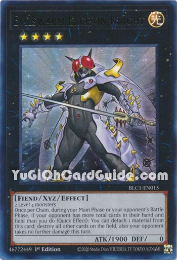 Yu-Gi-Oh Card: Evilswarm Exciton Knight