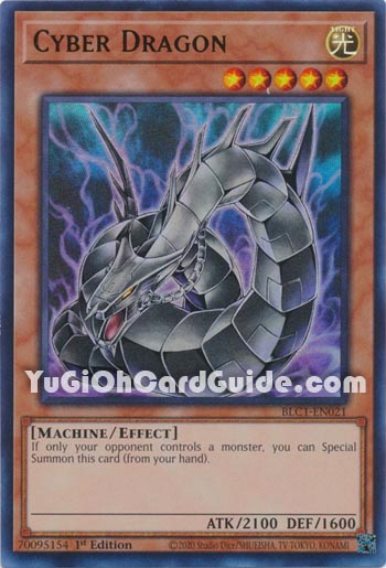 Yu-Gi-Oh Card: Cyber Dragon