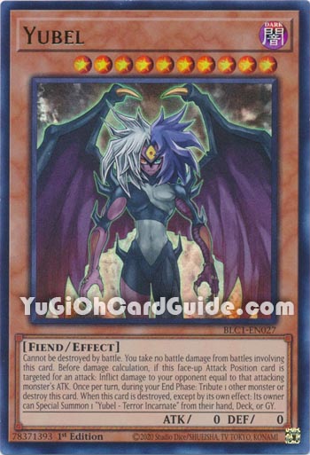 Yu-Gi-Oh Card: Yubel