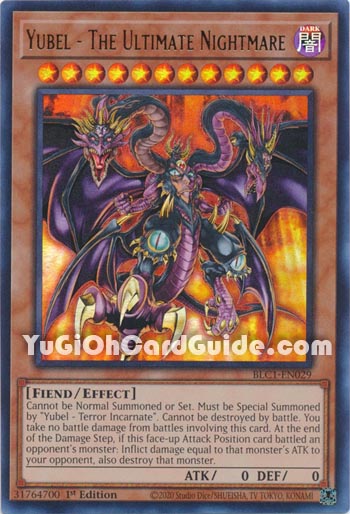 Yu-Gi-Oh Card: Yubel - The Ultimate Nightmare