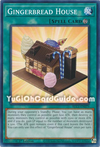 Yu-Gi-Oh Card: Gingerbread House