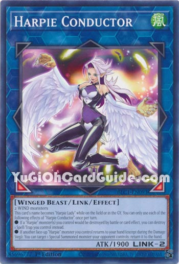 Yu-Gi-Oh Card: Harpie Conductor